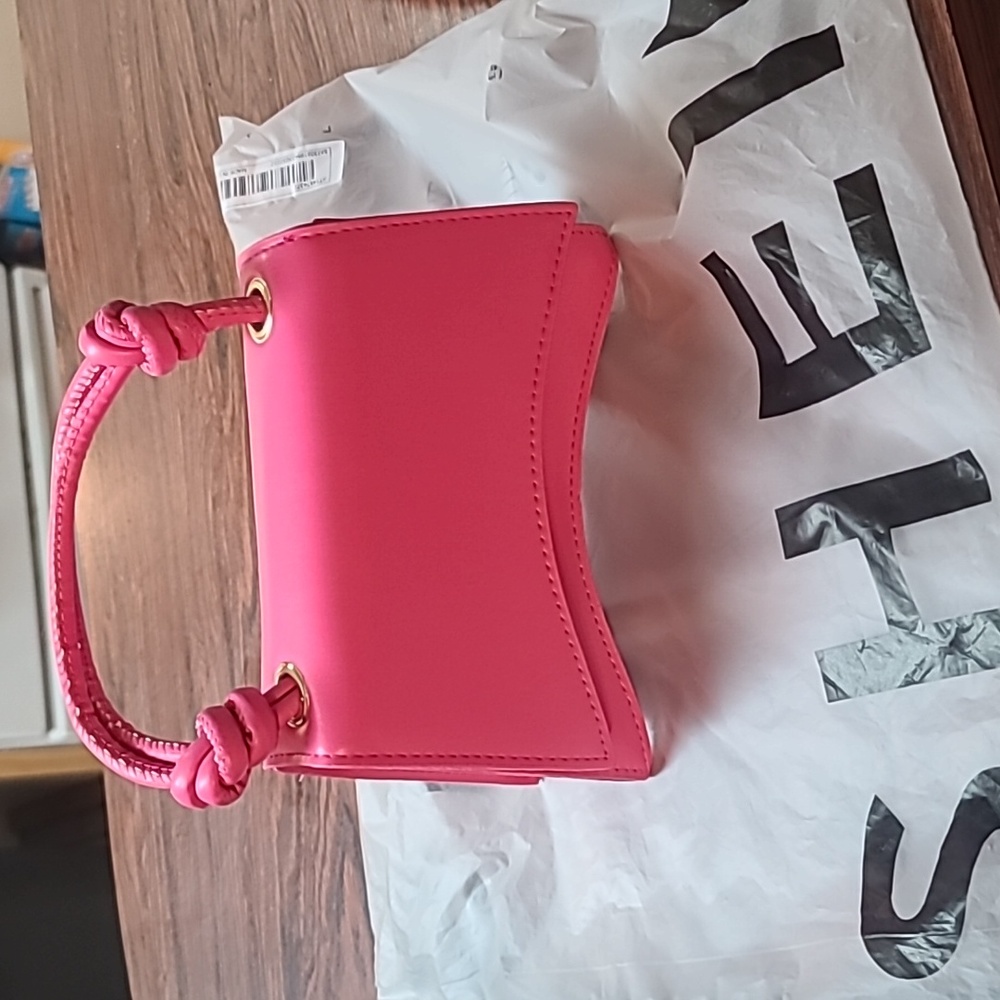 Hot pink purse